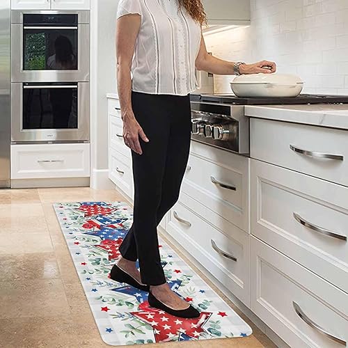 Vista 402 de Tapete de Feliz Navidad, tapete antideslizante para puerta delantera, baño, cocina, dormitorio, patio, entrada, 16 x 24 pulgadas, rojo, negro y verde