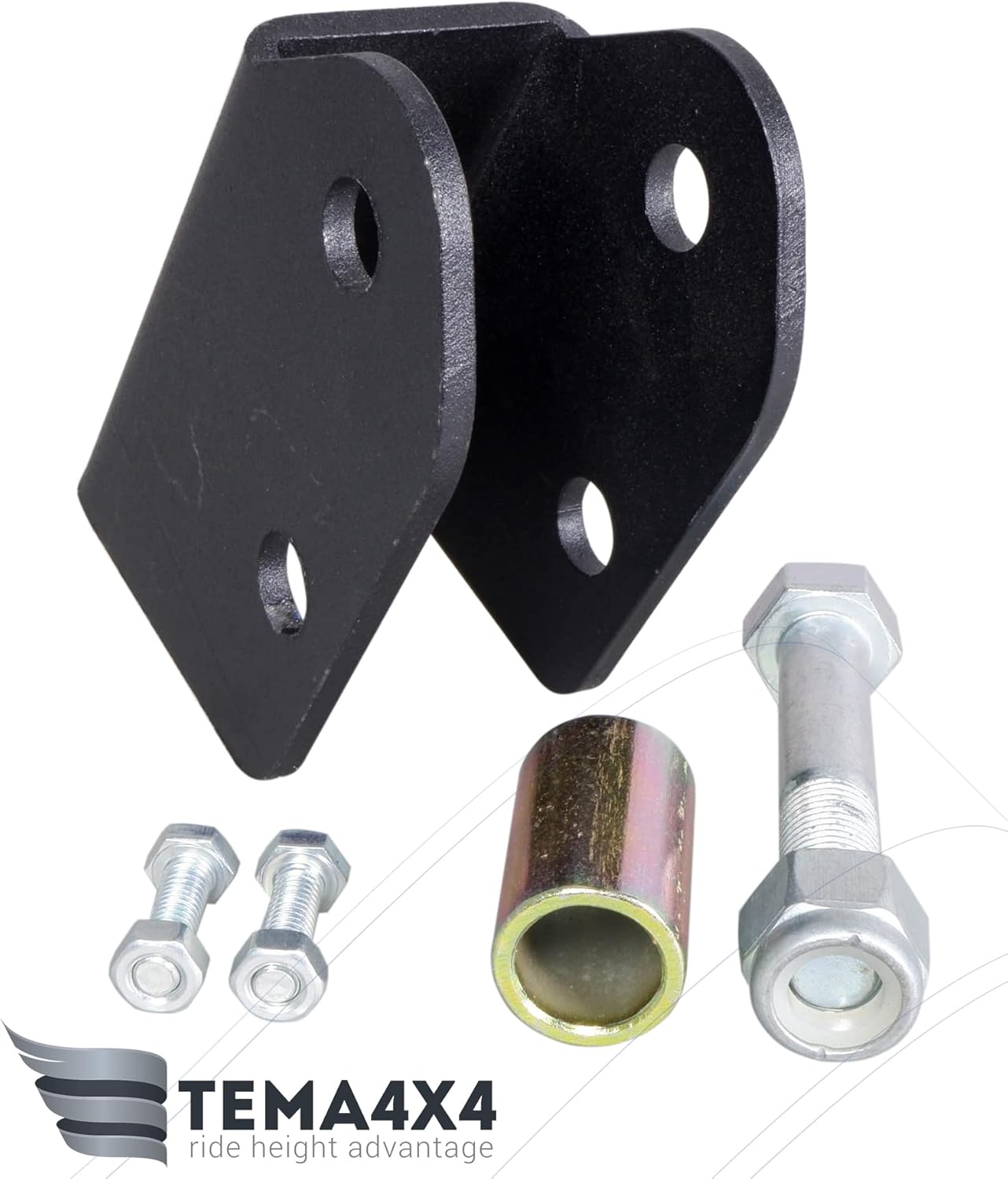 Rear Panhard bracket extenders 50mm compatible with Suzuki JIMNY 1998-present