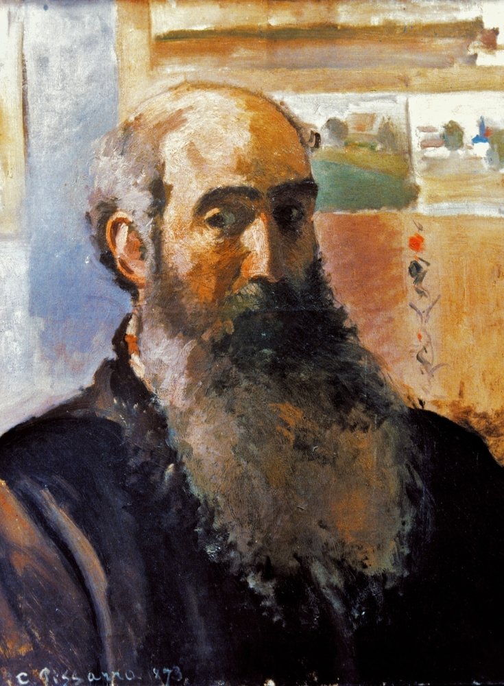 Amazon.com: Camille Pissarro (1830-1903) Nfrench Painter Self