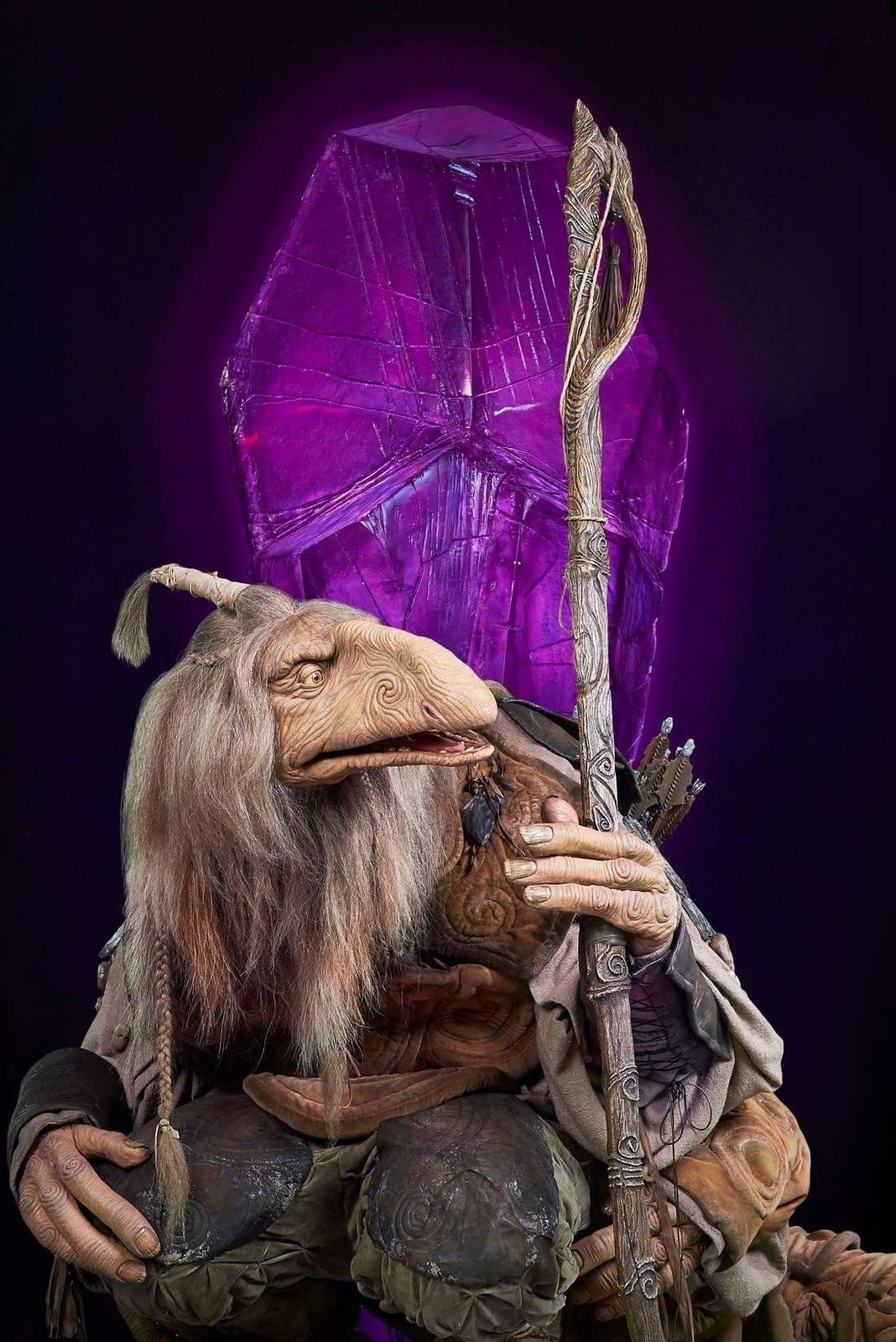 Dark Crystal Age of Resistance 75 A0 Poster on Canvas - Movie Art Poster in varie dimensioni per idee soggiorno o camera da letto. Immagini di film cult senza bordi Classic Iconic 70s 80s 90s Vintage