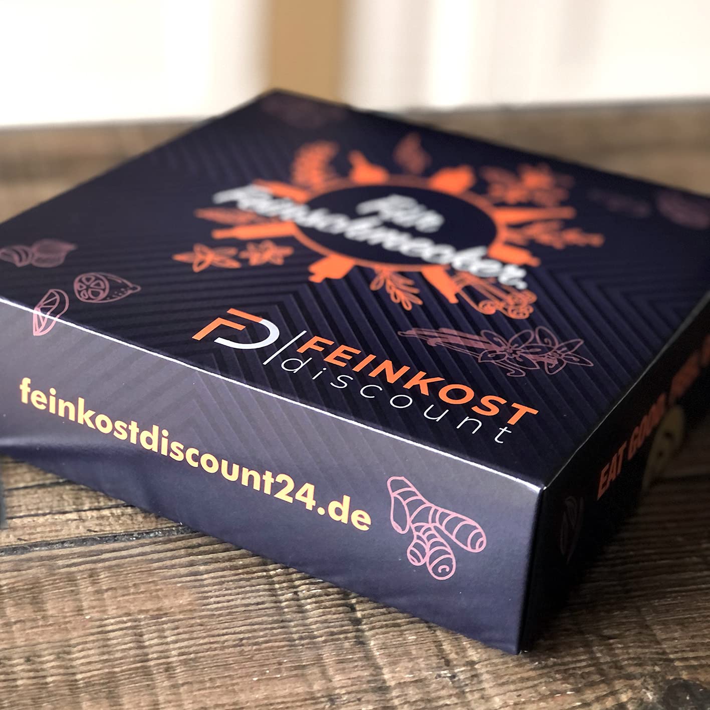 Geschenkset BOX & Probierset | 4 x 100ml Öl | Mann und Frau | Steinpilz Öl - Olivenöl Limone - Knoblauch-Kräuter Öl - Pasta Öl | Feinkost Set …