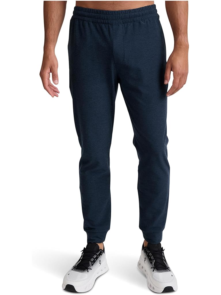 Navy Beyond Yoga Spacedye Freefit Zipper Pockets Joggers
