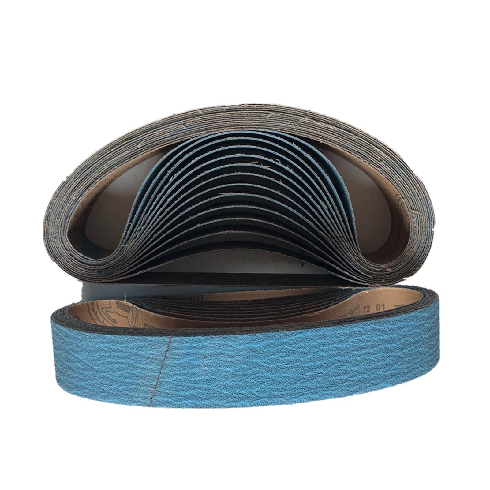 Paquete De 5 Correas De Lijado De Tela (50x686 Mm, Grano 80) – Para Madera Y Metal