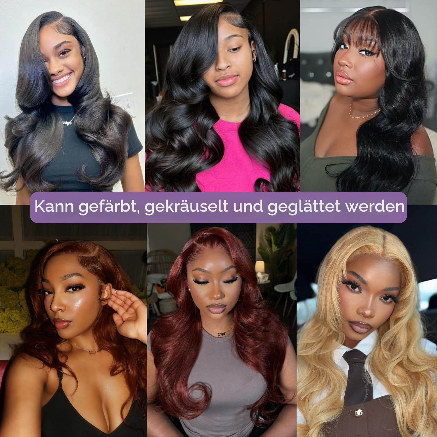 Body Wave Human Hair Bundles 12A Raw Human Hair Extensions Quick Weave Bundles 100% Unprocessed Virgin Real Hair Natural Black (16 18 20 inches)