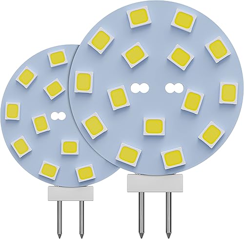 Miniatura 10 de Leisure LED 2 bombillas LED G4 JC de base bi-pin de 2 W, 12 V, CC, 20 W-30 W, T3 bombillas halógenas de repuesto para RV, caravana, remolque,