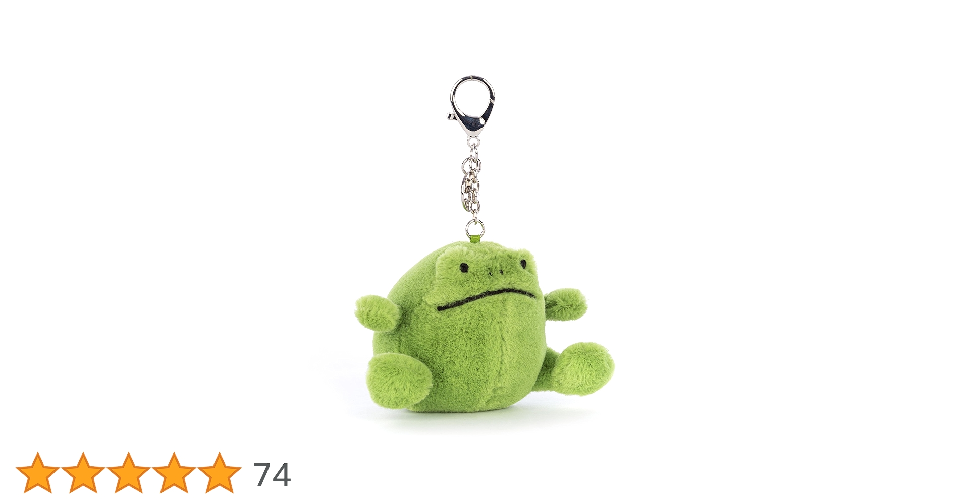 Jelly Cat カエル キーホルダー Jellycat ジェリーキャット Ricky Rain Frog Bag Charm 蛙