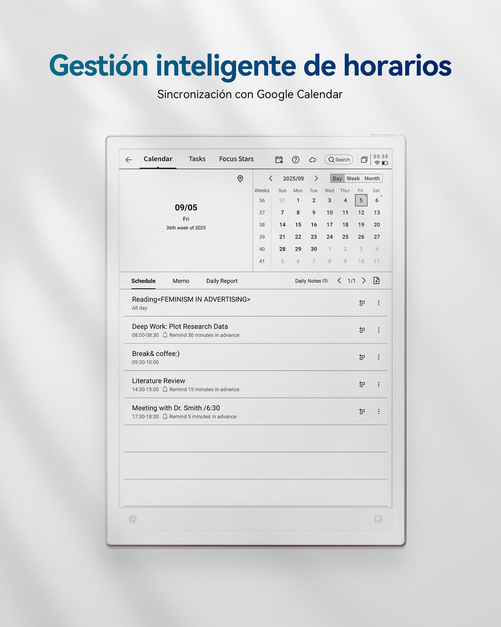 iFLYTEK AINOTE 2 Tablette de Notes électronique 10,65" avec Stylet, Ultra-Fine (4,2 mm), dotée d'intelligence Artificielle, Compatible avec la Transcription en 16 Langues et Google Play - 5