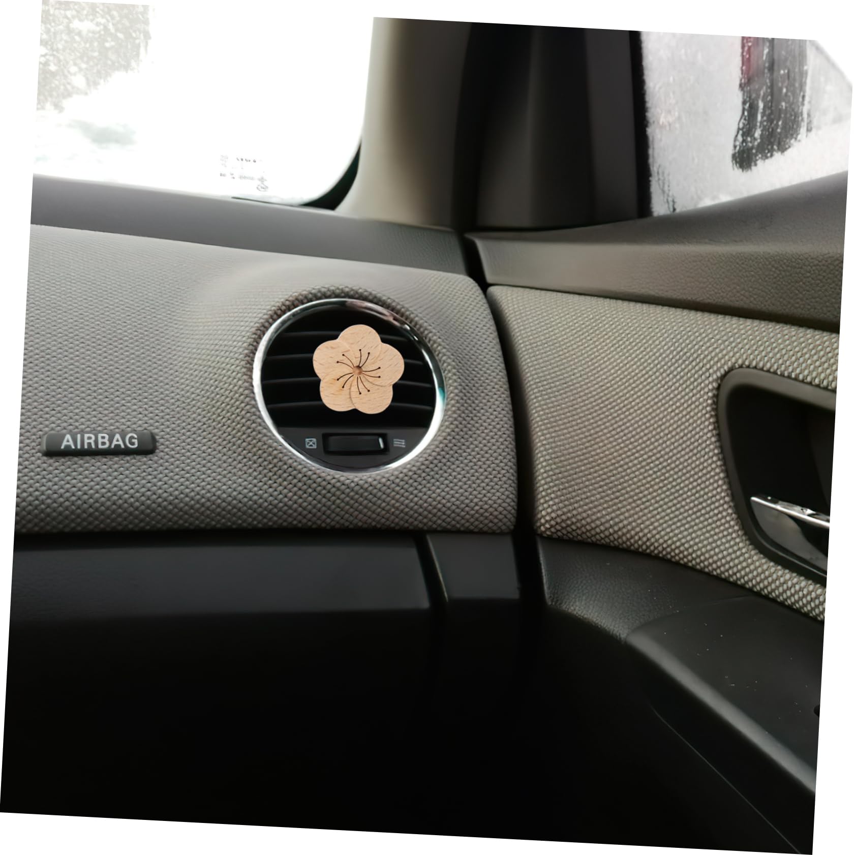 iplusmile 15pezzi Clip Per Ventilazione Auto Legno Di Decorazioni Aromatiche Per Auto Compatibili Con Vari Modelli Design Elegante e Portatile Migliora Con Differenti