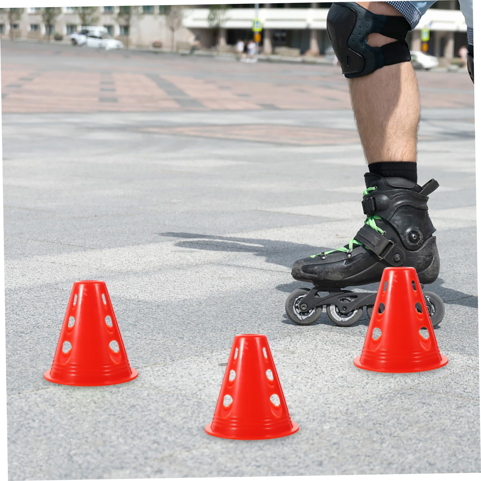 20 CôNes D'EntraîNement pour Patinage À roulettes Mini CôNes D'Agilité Plastique ColoréS pour Sports ExtéRieurs Et IntéRieurs