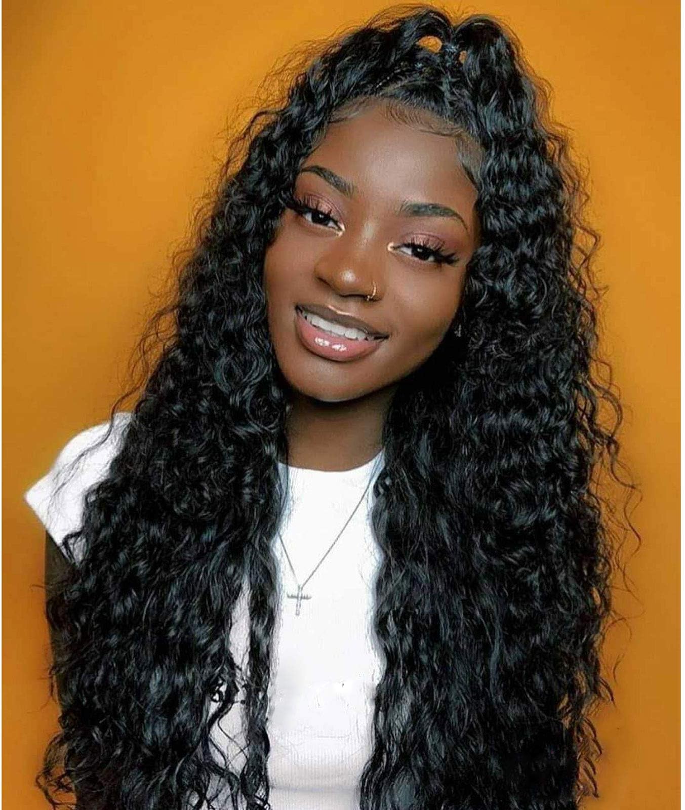 20 Inch deep wave crochet hair Extensions 6 packs Ocean Wave Crochet Hair Synthetic deep twist crochet hair