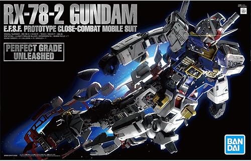 Miniatura 13 de Bandai Hobby - Mobile Suit Gundam - RX-78-2 Gundam, Bandai PG Unleashed 1/60 Model Kit