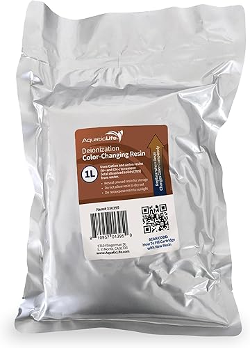 Aquatic Life - Resina de desionización de colores que cambia de color