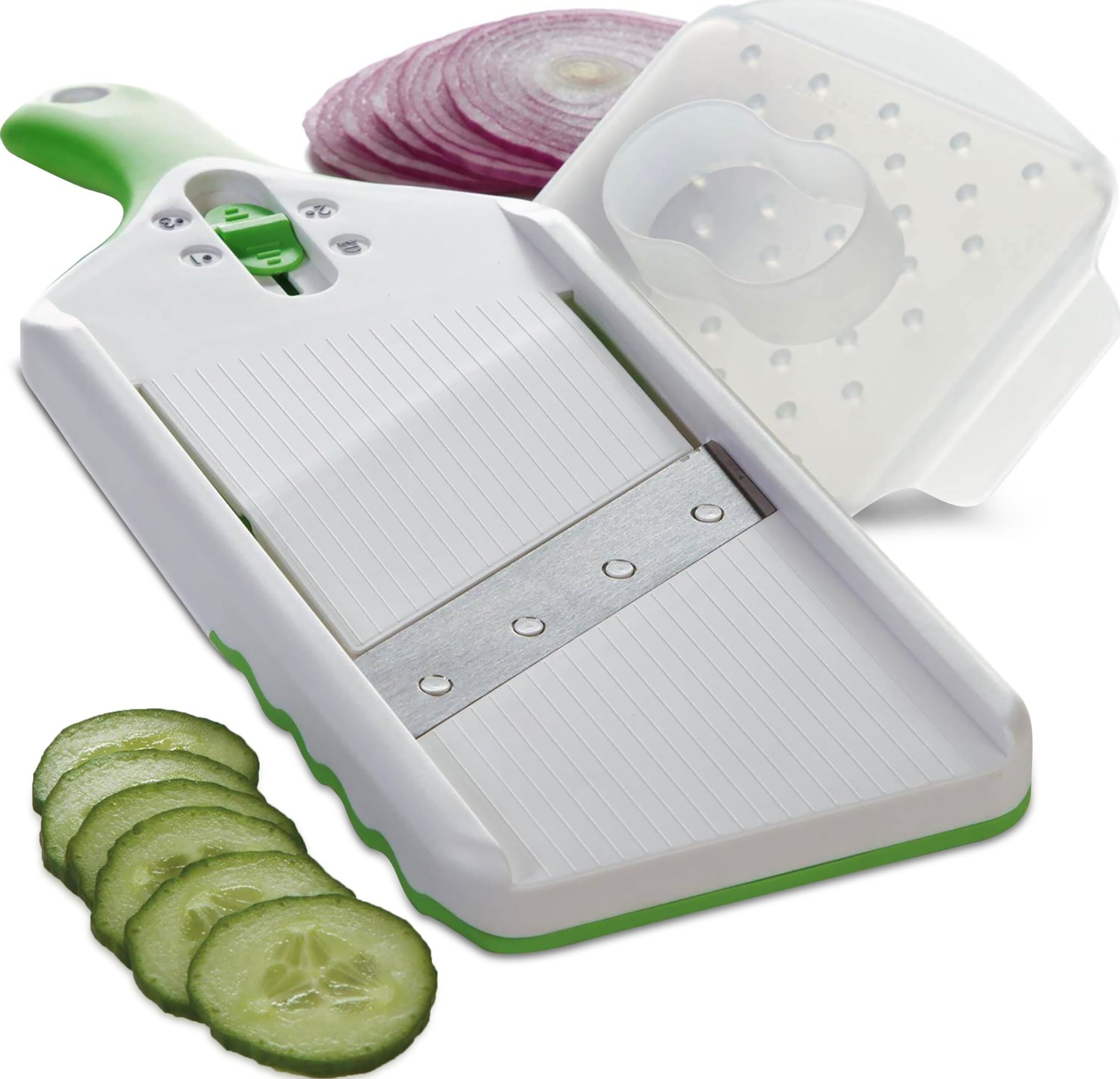 PrepSolutions Prepworks by Progressive International Adjust-A-Slice Mandoline, Grün, HG-52