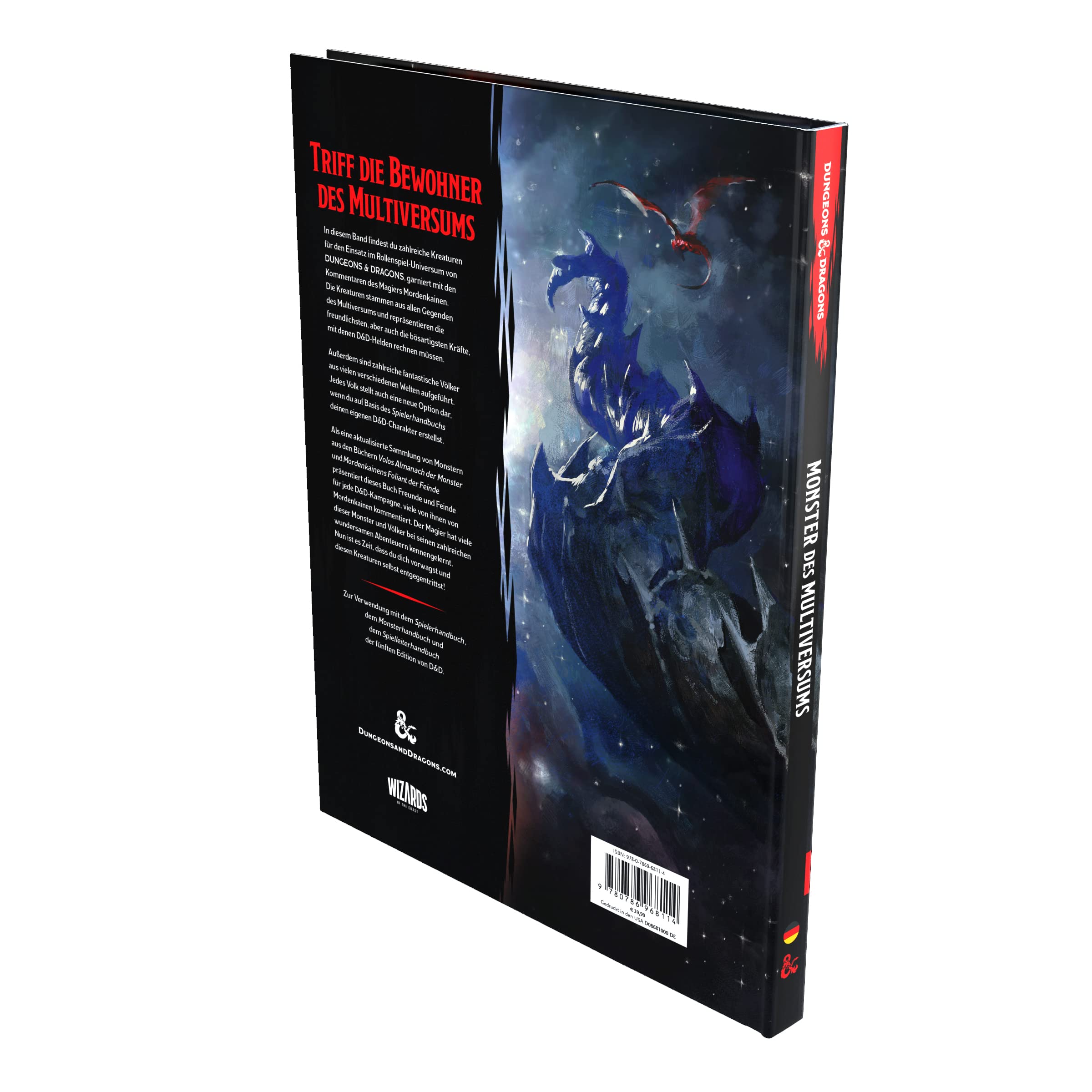 Dungeons & Dragons Mordenkainen Presenta mostri del Multiverso (versione tedesca)