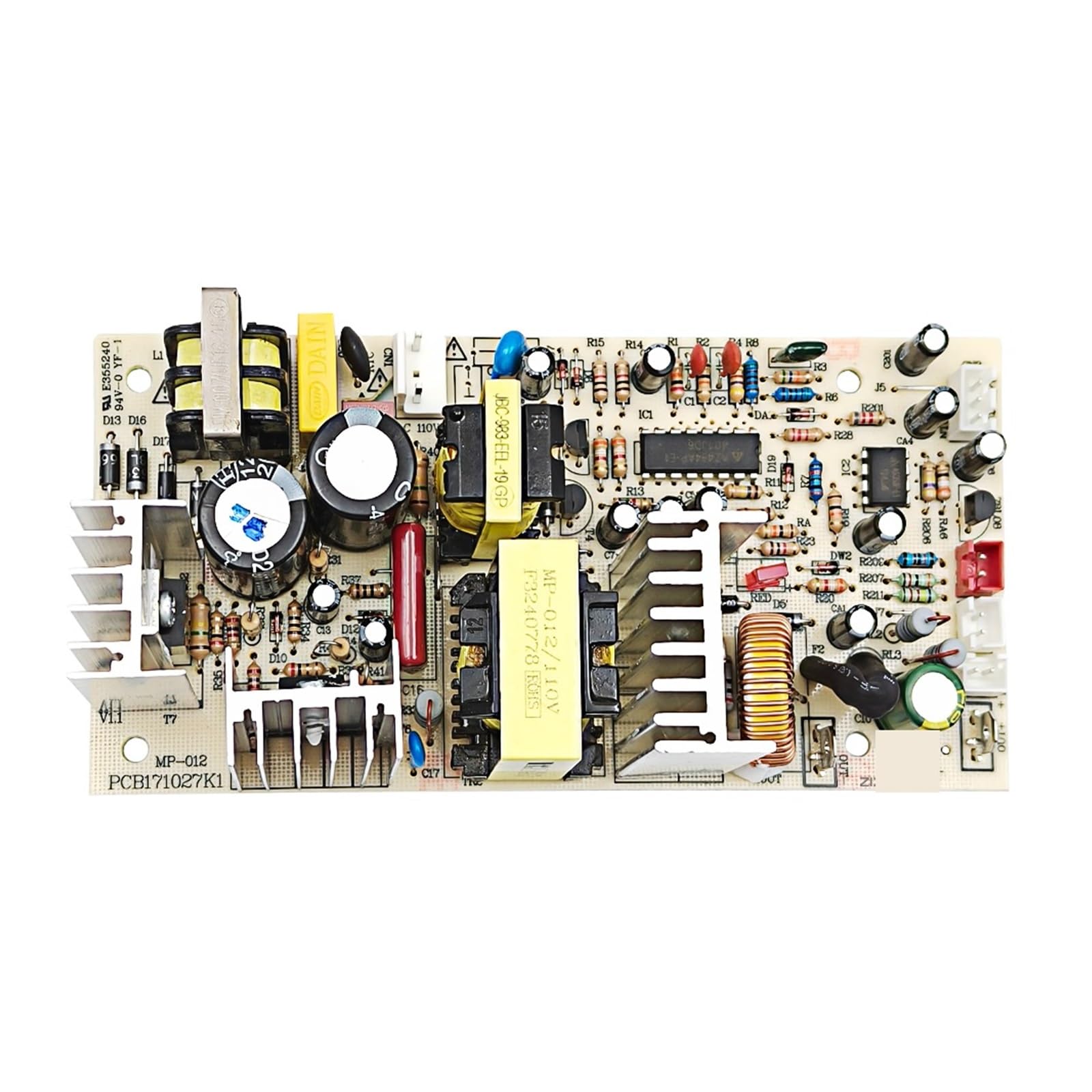 Reemplazo De Placa Base For Vinoteca MP-012 110 V PCB171027K1, Placa Base For Regleta De Enchufes For Vinoteca, Placa De Circuito For Accesorios De Refrigerador, Inversor For Vinoteca