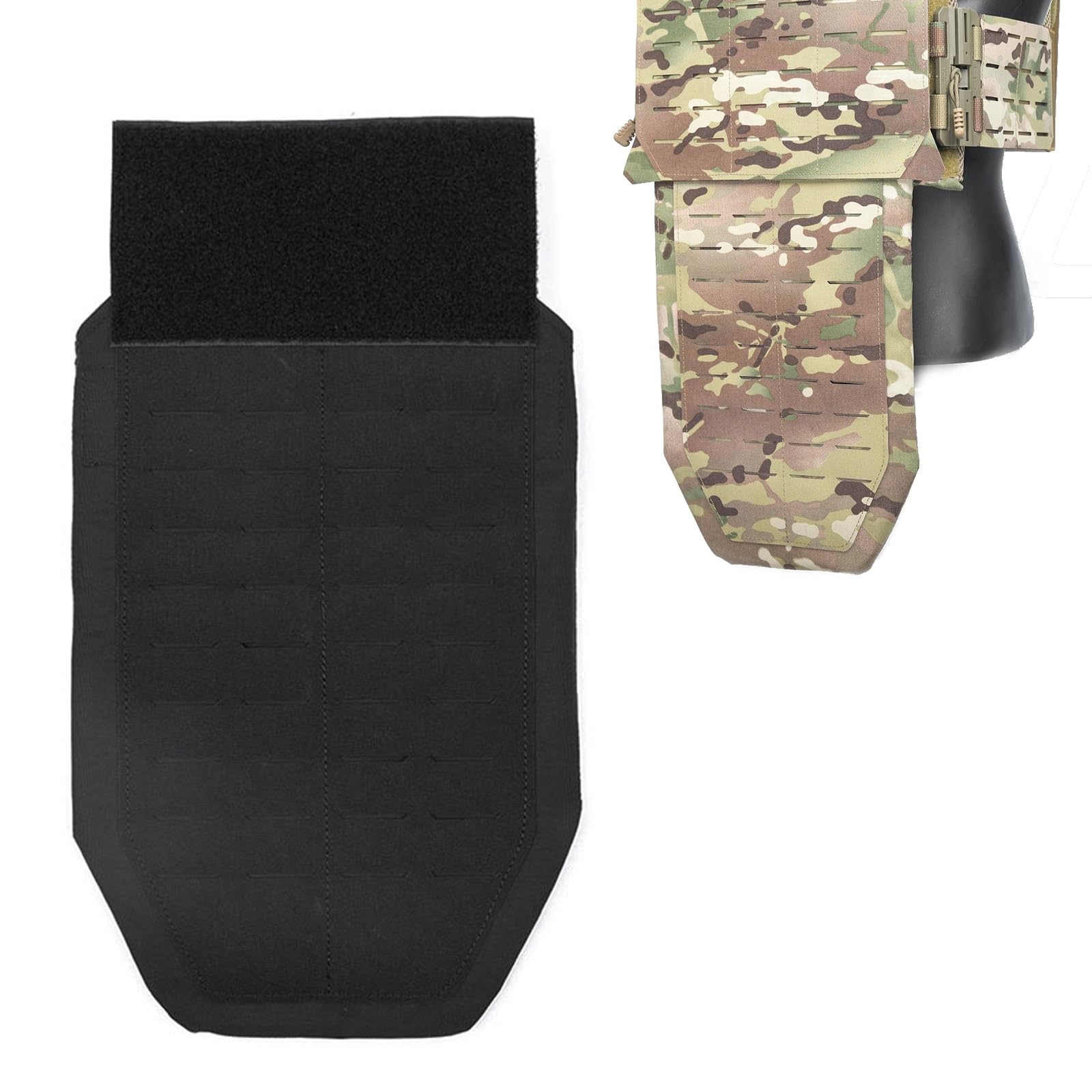 Protezione Tattica Inguinale con Pannello Frontale MOLLE e Imbottitura