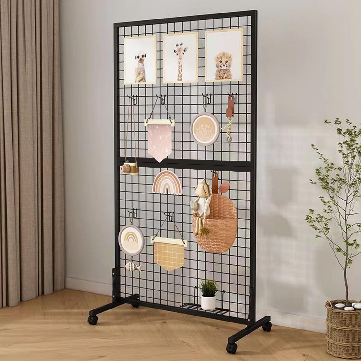 Amazon.co.jp: LSPYYDS 両面 ワイヤーネット 90x180cm メッシュ ラック