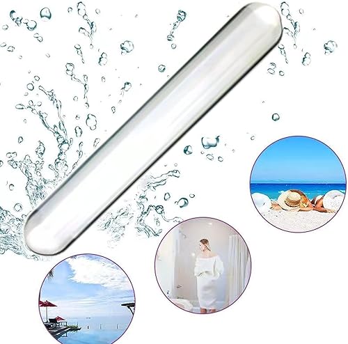 Miniatura 7 de Consolador de cristal para el placer, consolador anal para el pene, juguetes sexuales transparentes y suaves, consolador de vidrio de doble extremo