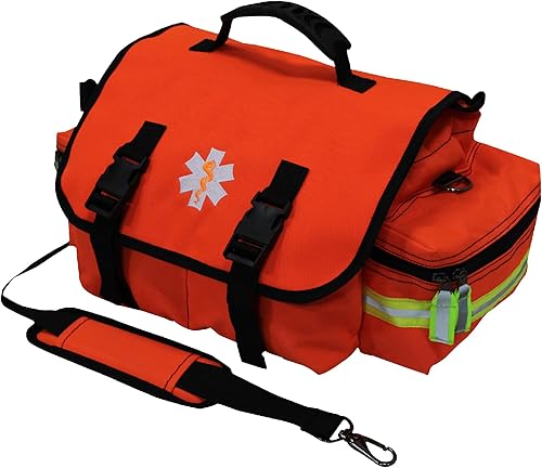 Miniatura 7 de Kemp USA EMT First Responders - Bolsa para trauma, kit de primeros auxilios y equipo de supervivencia con reflectores de alta visibilidad para
