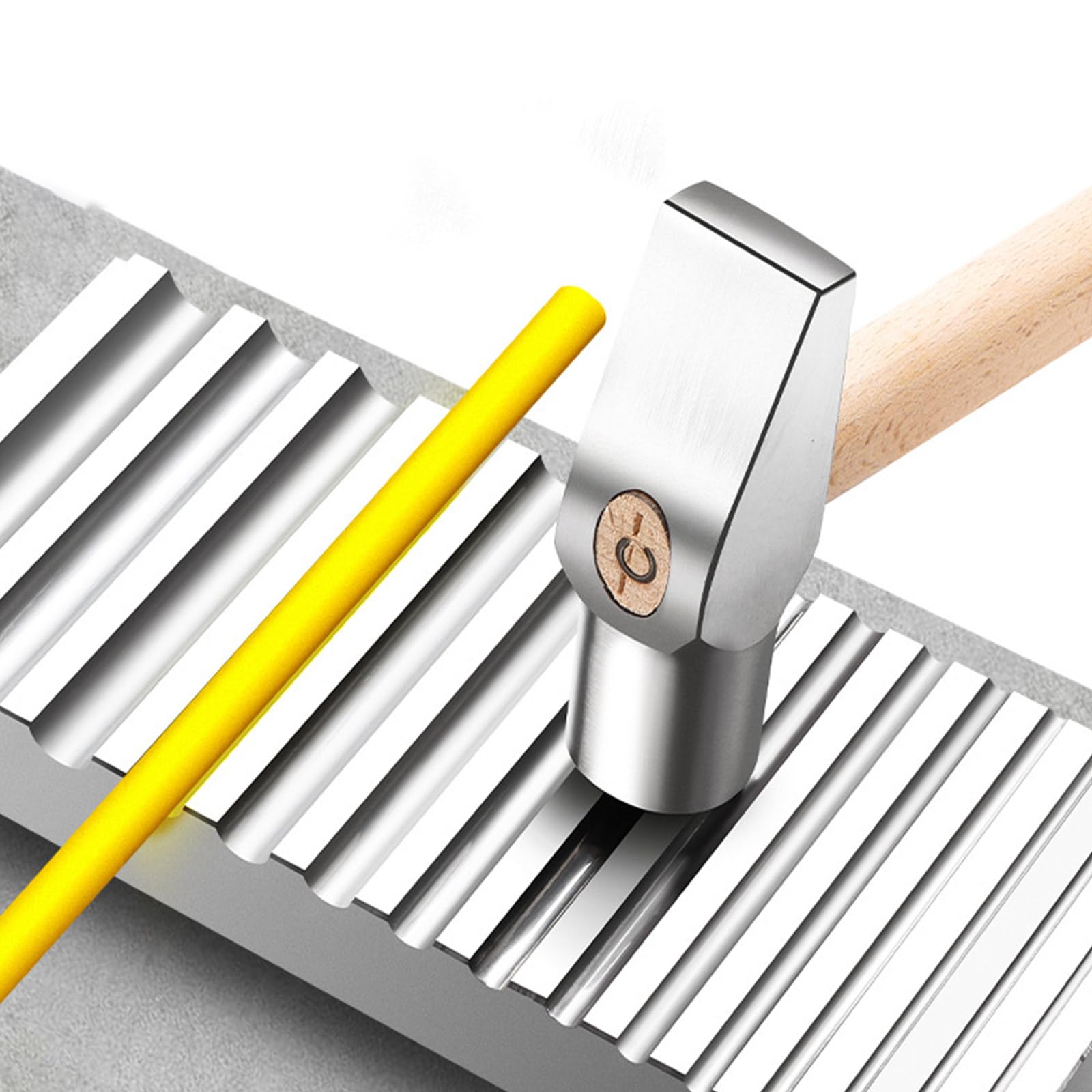 Strumento professionale in acciaio con superfici di lucidatura per modellare e modellare in modo preciso i gioielli in metallo e utensili per gioielli in acciaio