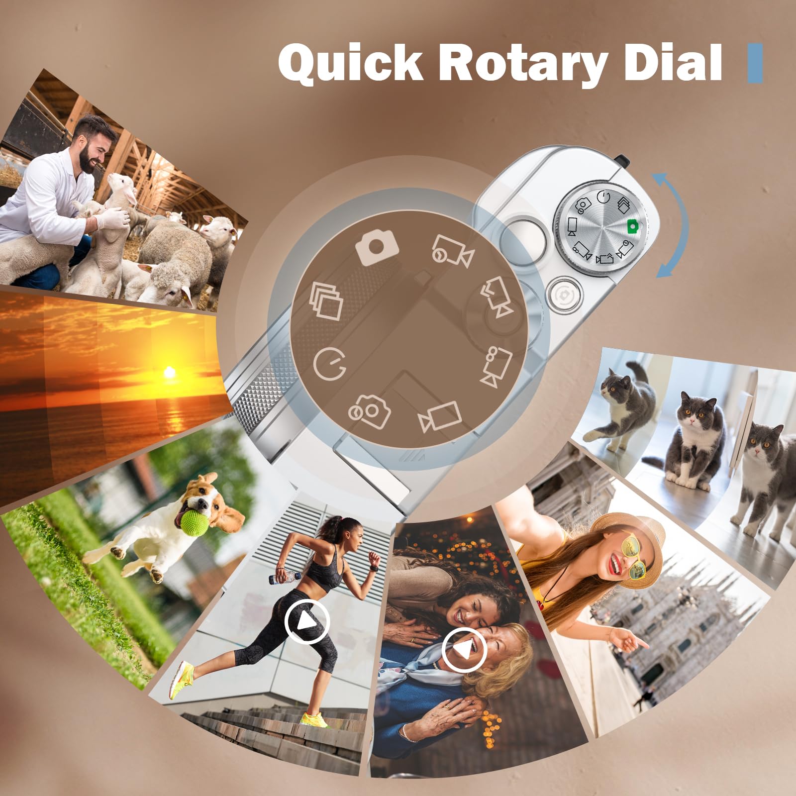 Amazon.com : 5K Digital Camera for Photography 48MP Selfie Camera 