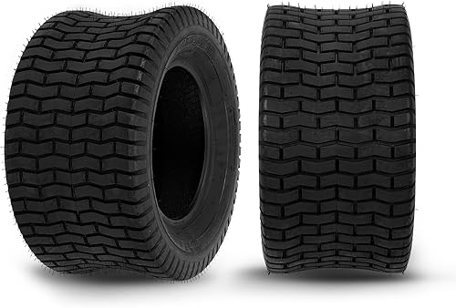 Miniatura 8 de MOTORHOT 2 neumáticos de césped de 24 x 12.00-12 pulgadas, 6 capas, 24 x 12 x 12 pulgadas, para tractor de jardín, carrito de golf, neumáticos sin