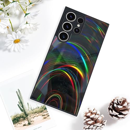 Miniatura 2 de Goodon Funda para Samsung Galaxy S23 Ultra con diseño colorido y fresco, protección contra caídas de grado militar, funda rígida de policarbonato