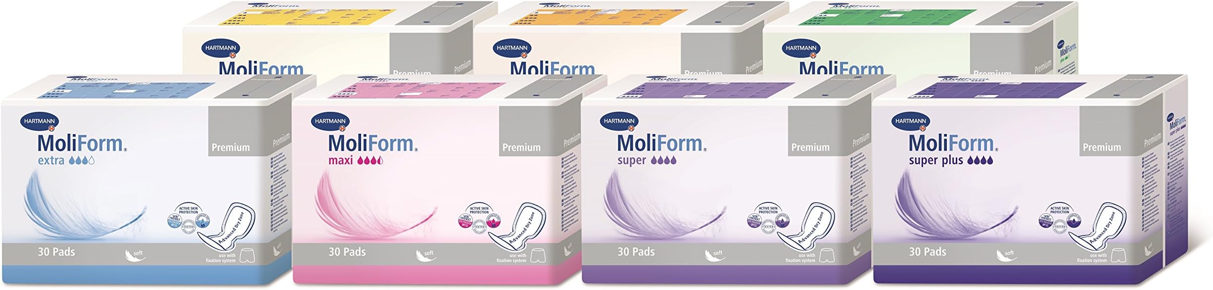 Hartmann - Moliform Soft Super Plus - Incontinence Pads - Pack of 14