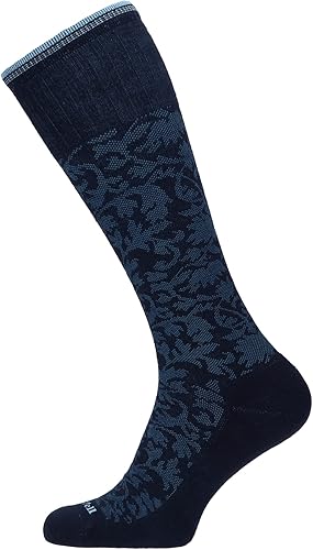 Miniatura 5 de Sockwell, medias de compresión graduada, tejido de damasco, mujer, ideal para viajes, deportes, enfermeras, embarazo, reduce hinchazón.