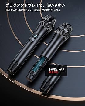 Amazon.co.jp: LEKATO ワイヤレスマイクシステム BKW-12