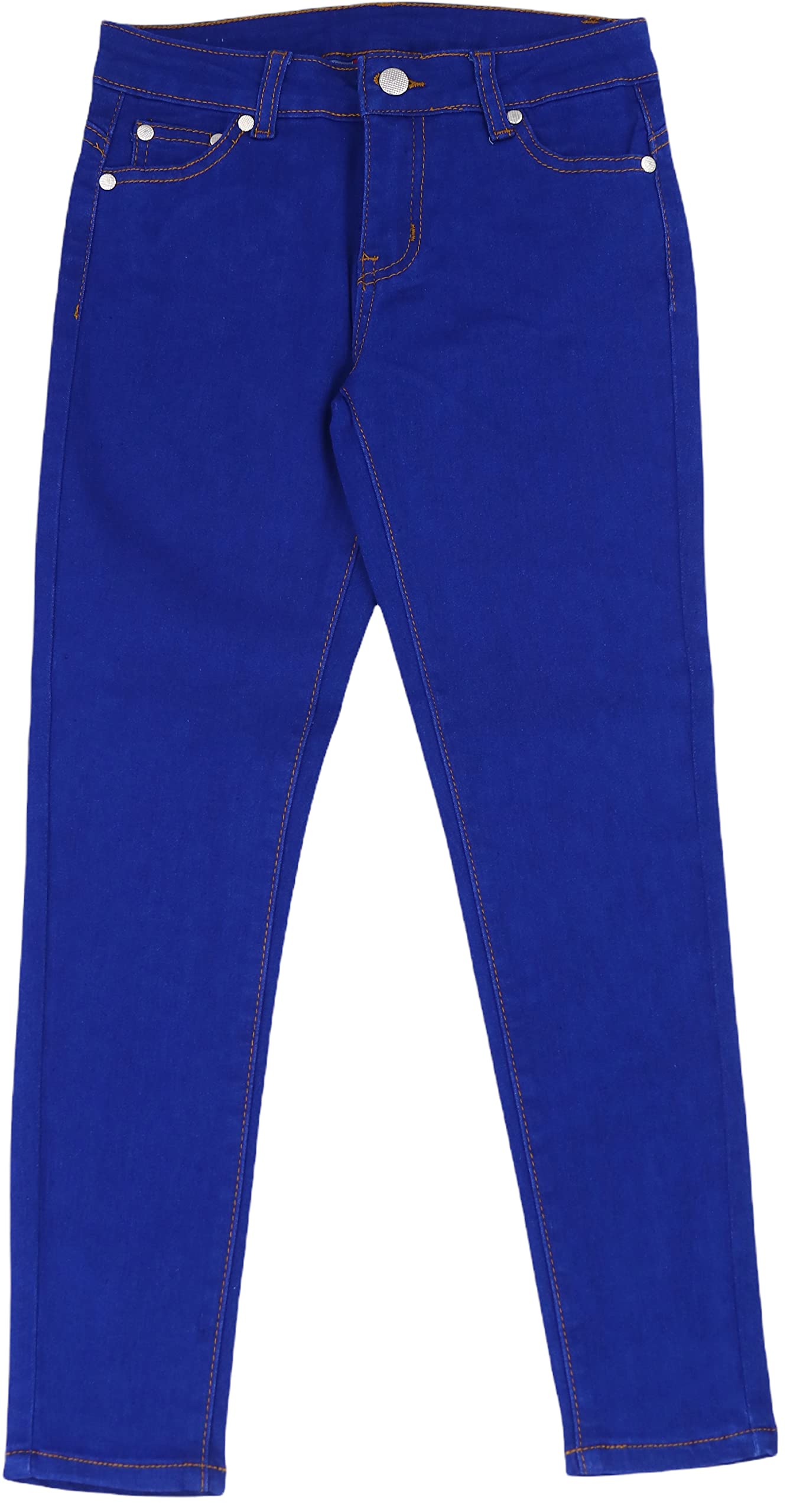 ToBeInStyle Girl’s Denim Easy Styling Classic Timeless Everyday Jeans Zip-Up Closure