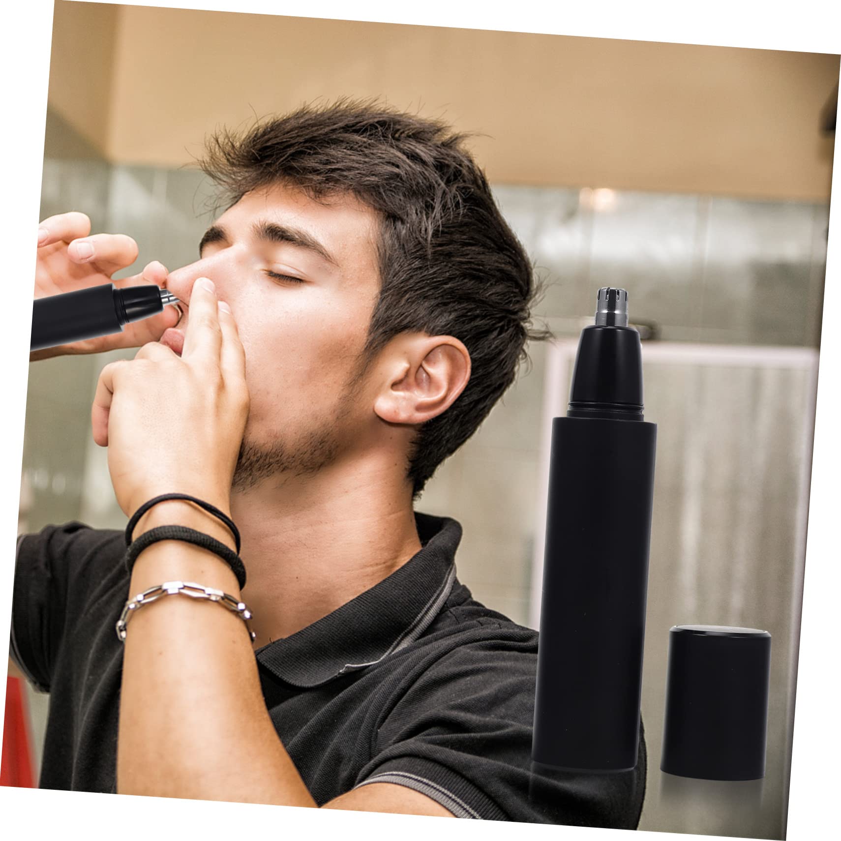 Didiseaon Practical and Safe Nose Hair Remover Rechargeable Portable for Home and Travel