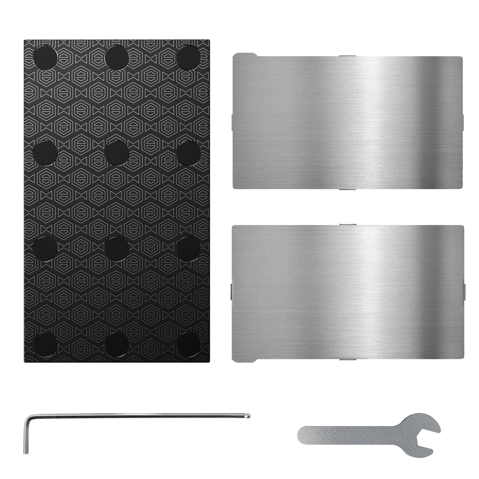 Ulepszona magnetyczna platforma druku, 2 sztuki blachy sprężynowej i 1 platforma drukująca do drukarek 3D ELEGOO Saturn 4/Saturn 4 Ultra 224 x 129 mm