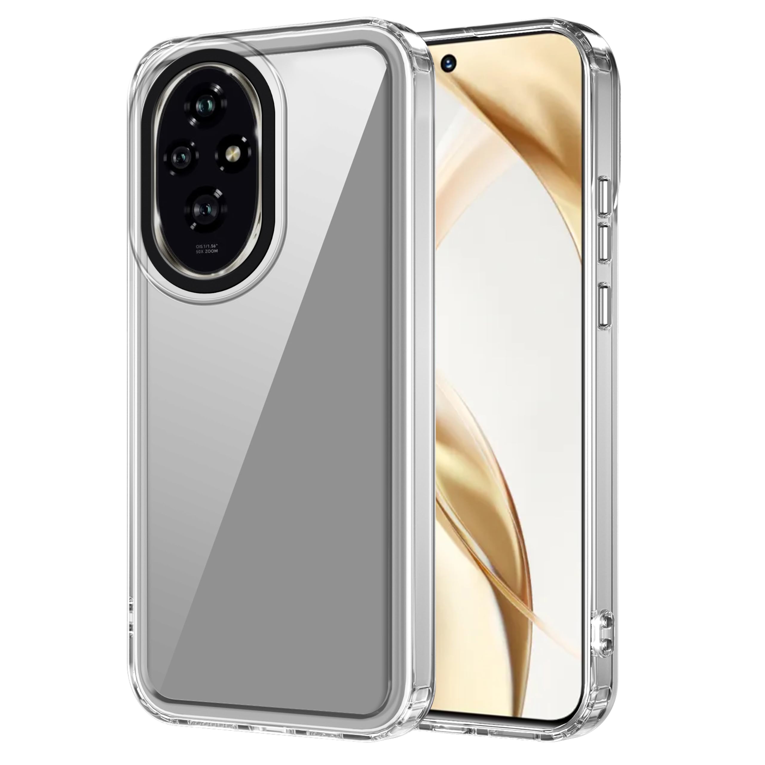 Zapcase Back Case Cover for Honor 200 5G | Compatible for Honor 200 5G Back Case Cover | Case Cover with Camera Protection | (TPU + PC | Transparent) (B0D9NXJWST) Amazon Price History, Amazon Price Tracker