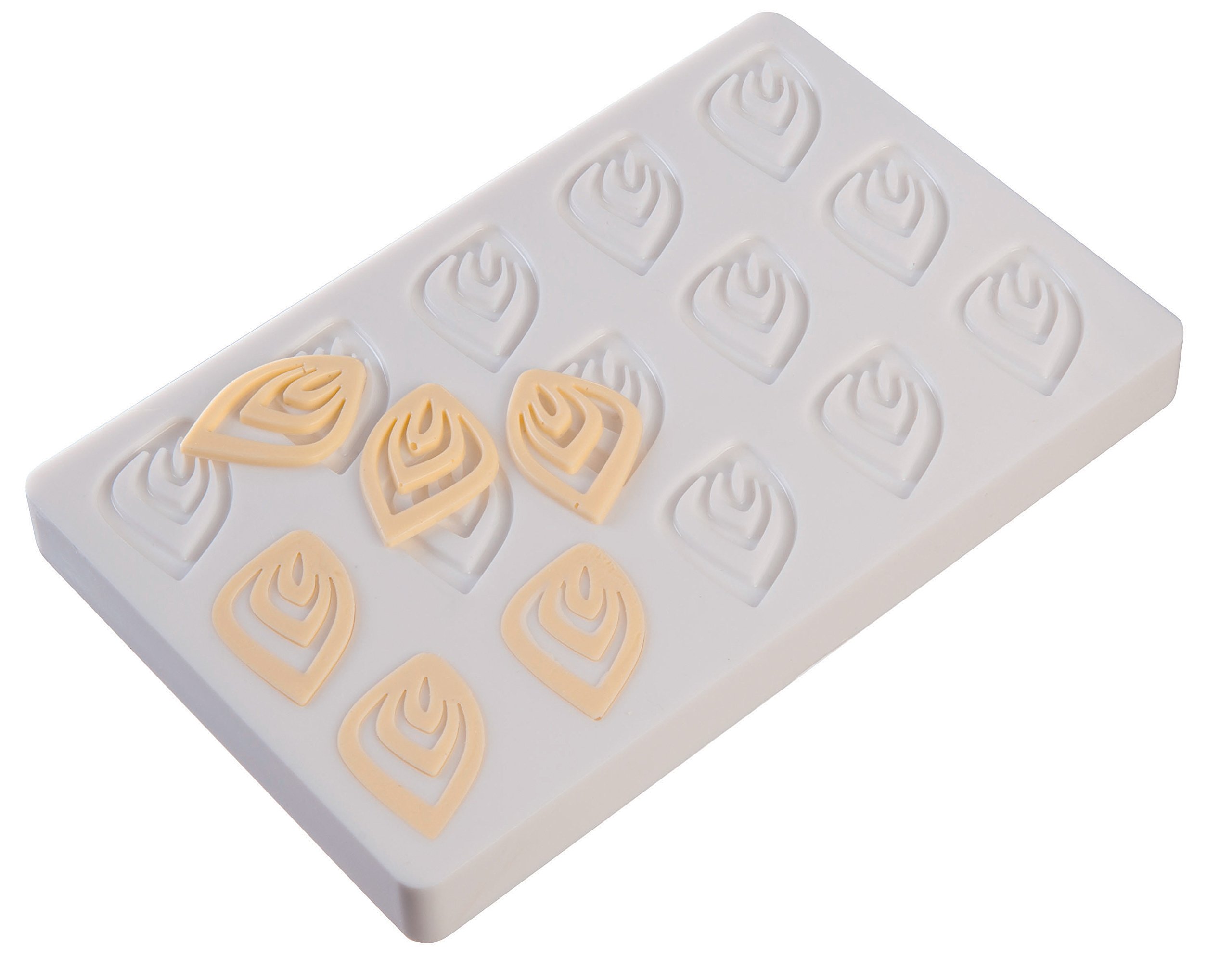 Paderno World Cuisine 47862-71 - Stampo per cioccolatini, in policarbonato, colore: Bianco