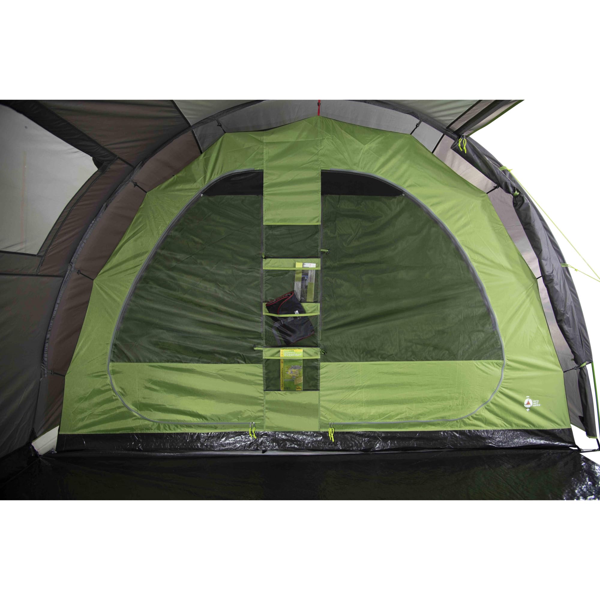 High Peak Ancona 4.0 Zelt grau/grün 2022 Campingzelt Sport & Freizeit