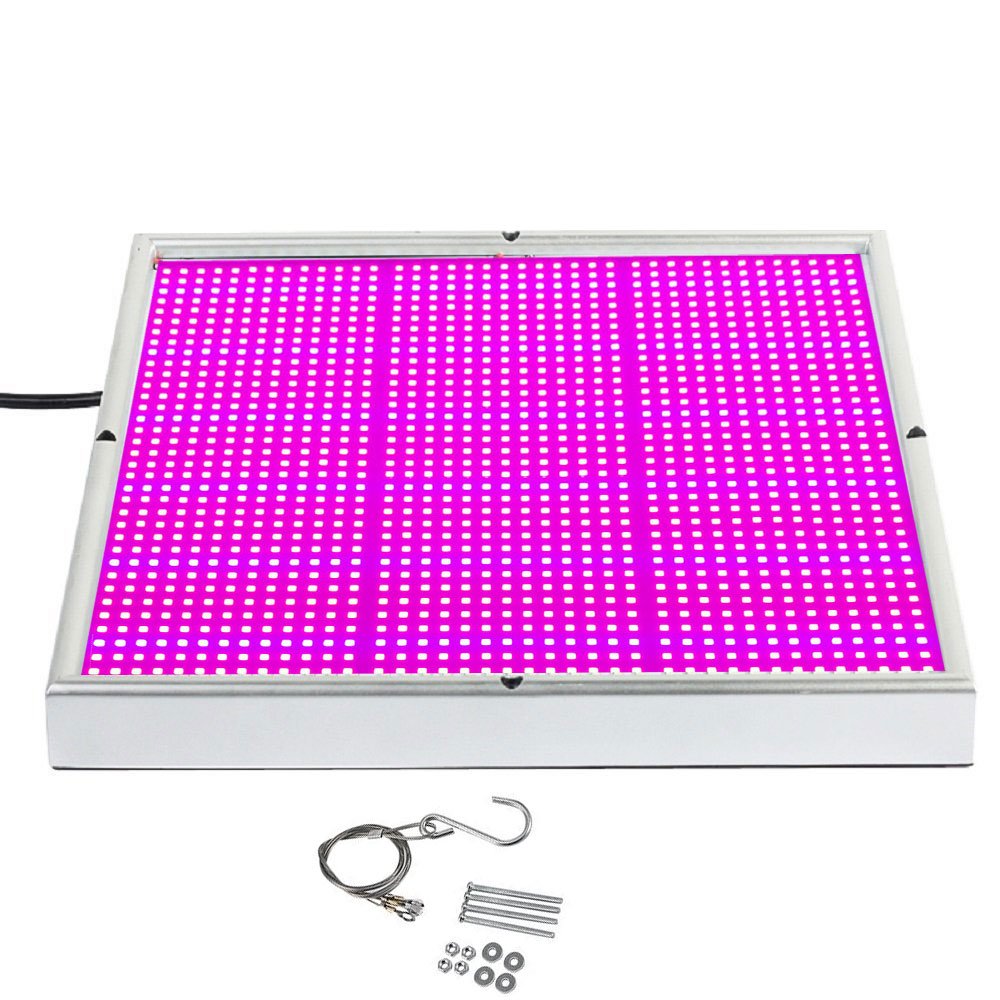 Professional Grow Lights for Indoor Plants Veg and Flower 1365 Red Blue SMD LEDs Grow Lamp Panel for Greenhouse System Plants with Hanging Kit 120 Watt
