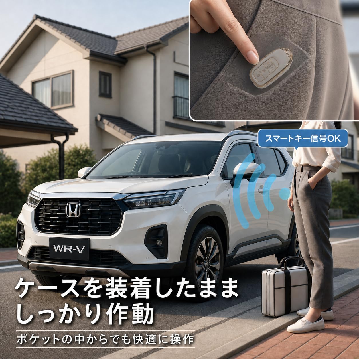 Amazon.co.jp: キーケース キーカバー TPU素材 ホンダ ヴェゼル RV3 