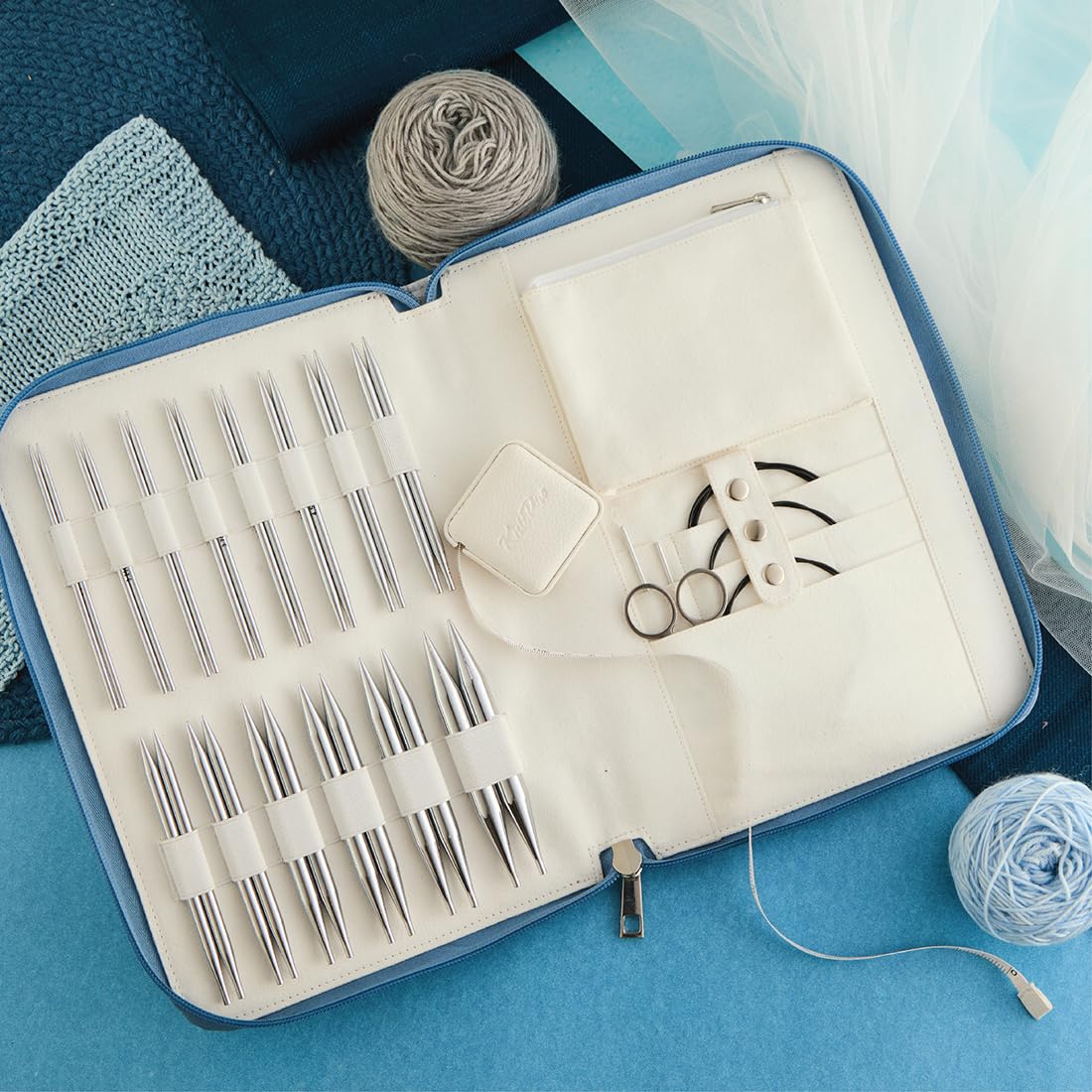 KnitPro Nova Grande Austauschbare Nadelspitzen Set 5" (13cm) | 14 Größen (3mm bis 12mm)