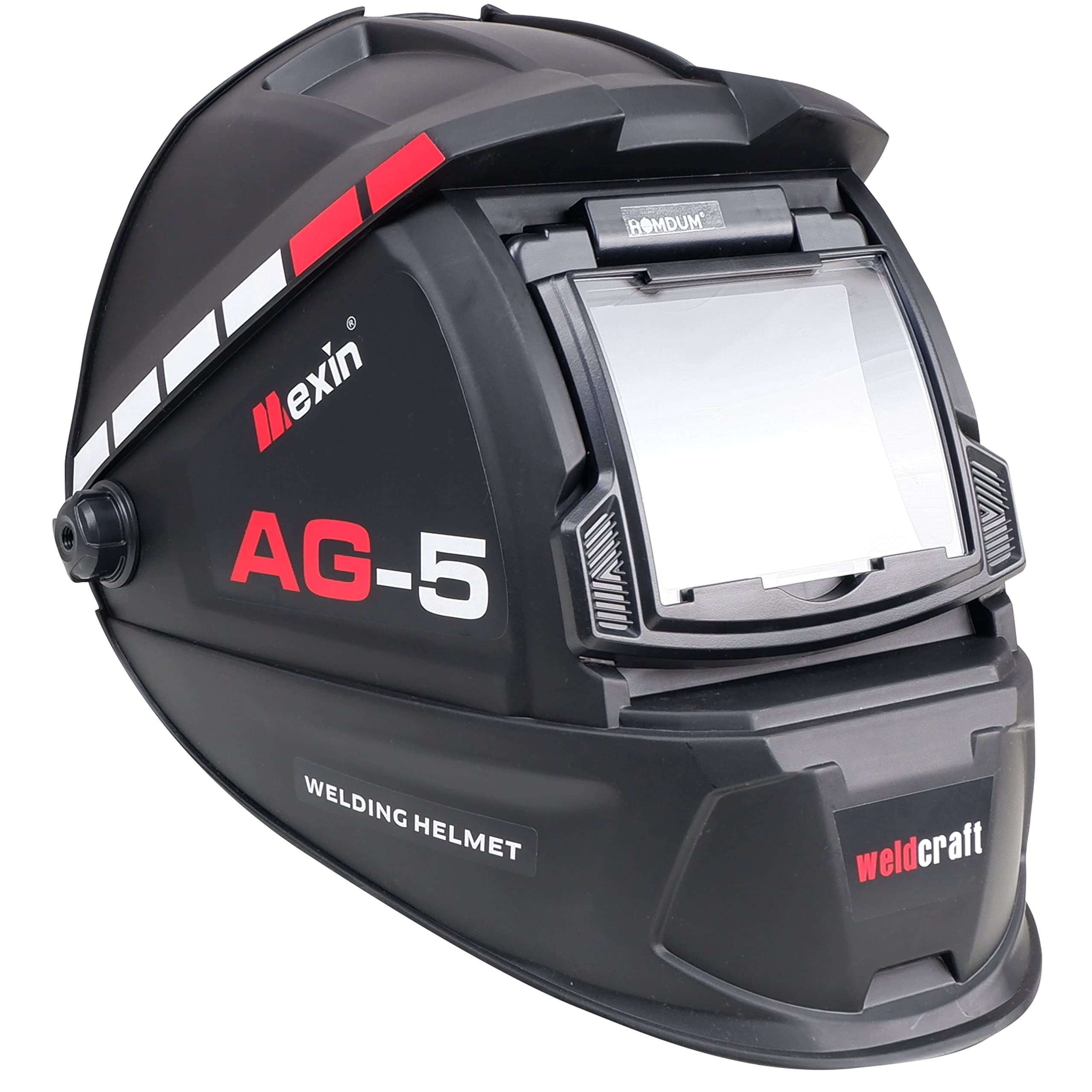 Homdum Welding Safety Helmet with Dark Flip Lens, Lightweight Protective Head Screen with White and Folding Black Glass for Industrial Purpose. (B0BRKXP2KG) Amazon Price History, Amazon Price Tracker