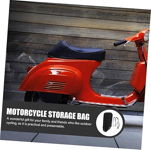 Miniatura 6 de FAVOMOTO Bolsa de asiento de motocicleta, bolsa de tanque de motocicleta, bolsa de cuña para bicicleta, bolsa de motocicleta, bolsa de sillín de