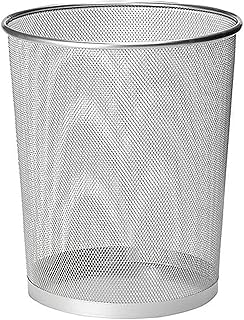ZYBUX - Circular Mesh Trash Can, Waste Basket...,