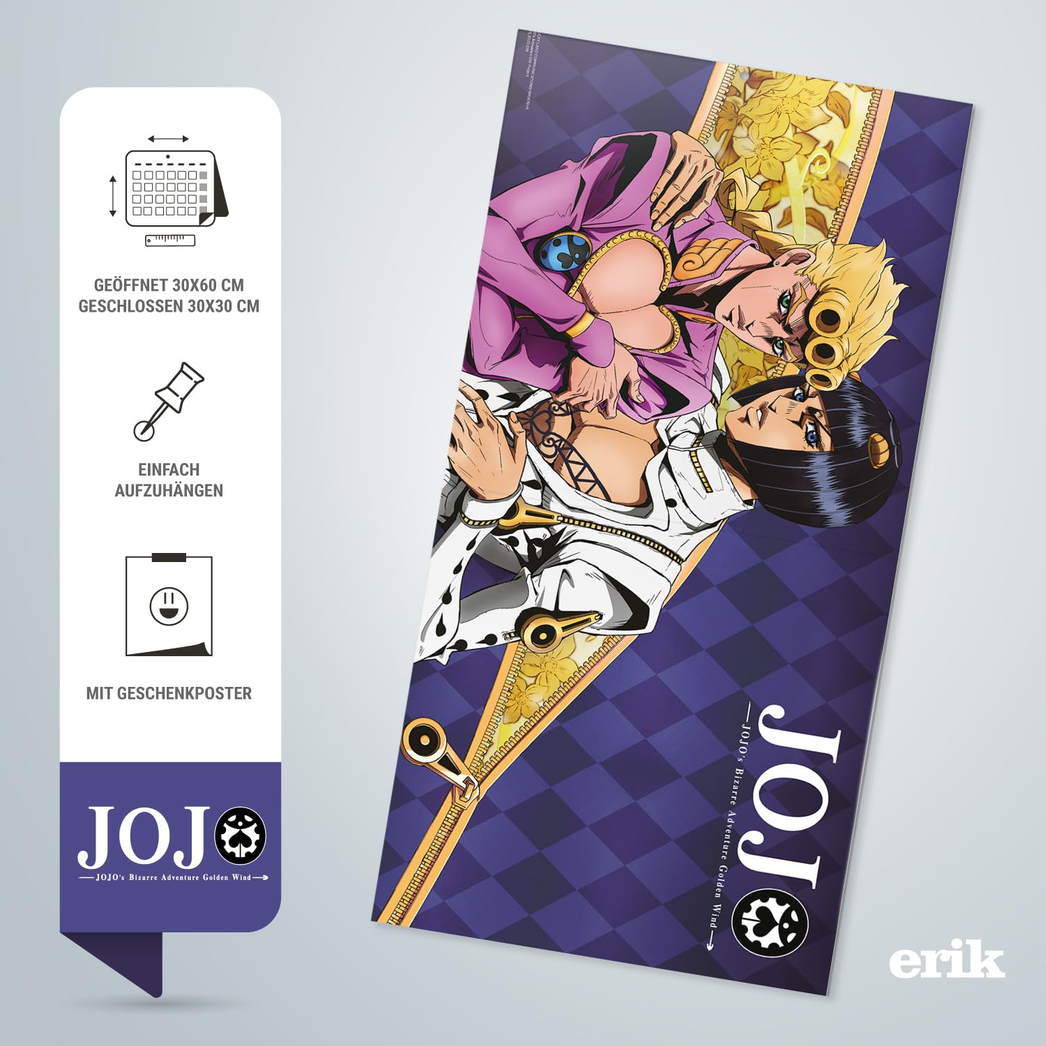 Calendar 2025 Wall Calendar 2025 Grupo Erik Jojos Bizarre