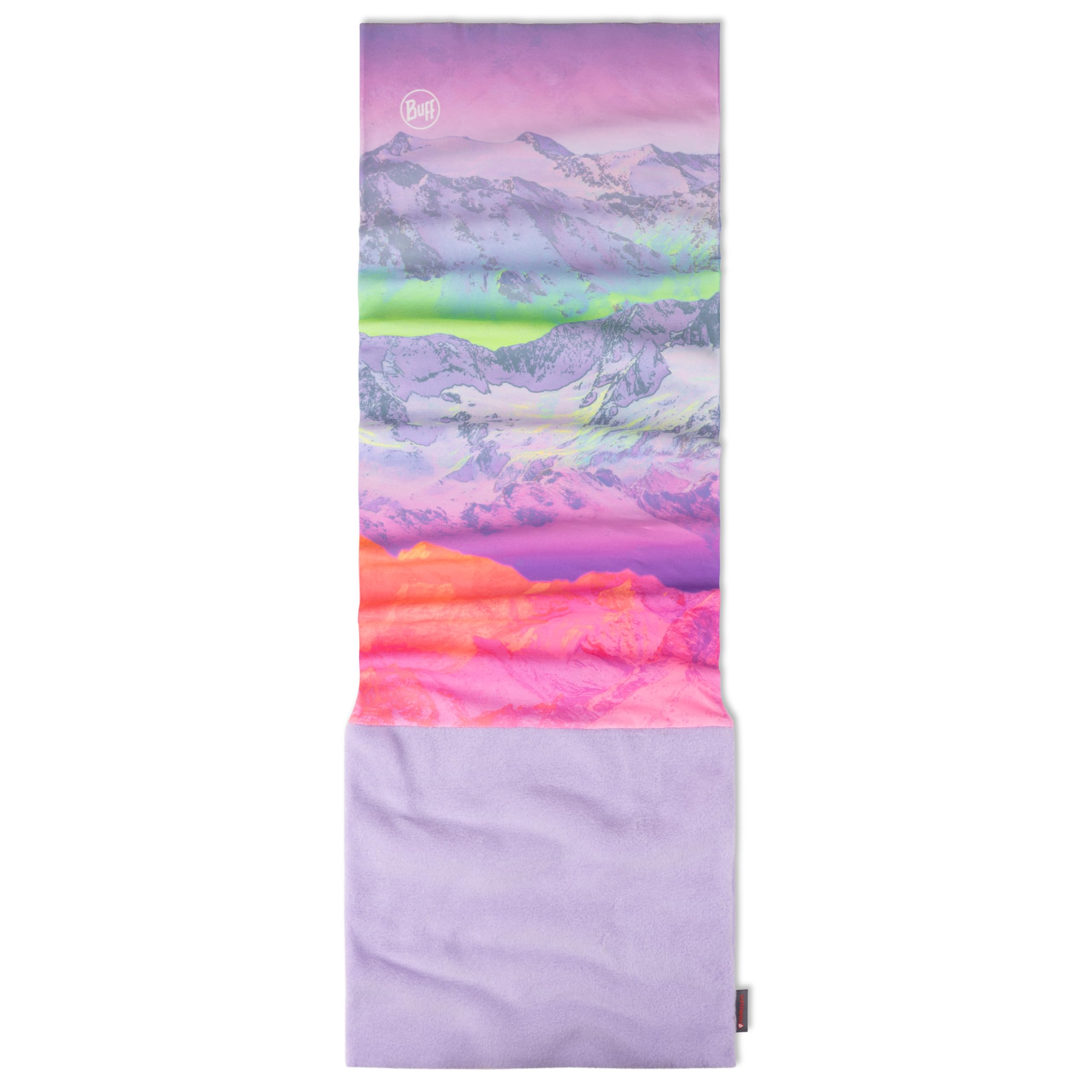 Buff| Braga de cuello Polar Multifucional, Calida, Forro, Comoda, Sueve Hombre Mujer Talla única Lilac
