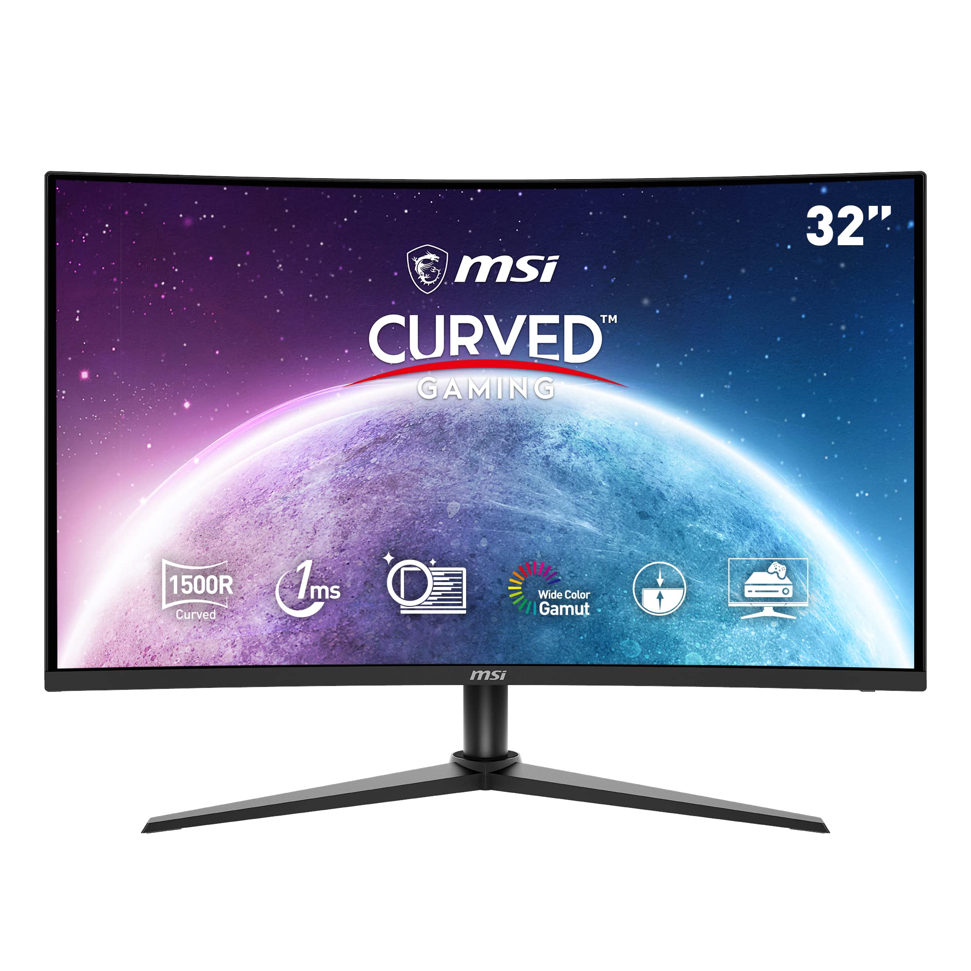 美品 MSI 75Hz 湾曲　ゲーミング　モニター G323CV 32インチ Amazon.co.jp: MSI 湾曲ゲーミングモニター G323CV 31.5インチ