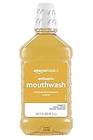 Vista 2 de Yaxa Basics Enjuague bucal antiséptico, sabor original, 1.5 litros, 50.7 onzas (paquete de 4) (anteriormente Solimo)