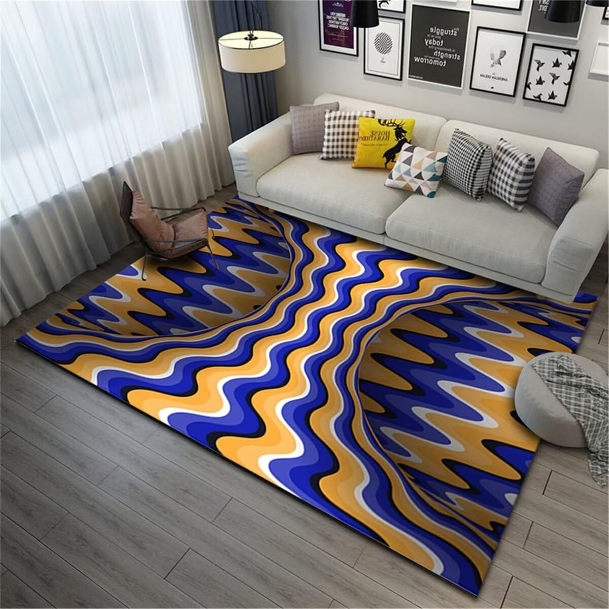 Tapis Chambre Ado Garcon Style Moderne 60X120CM
