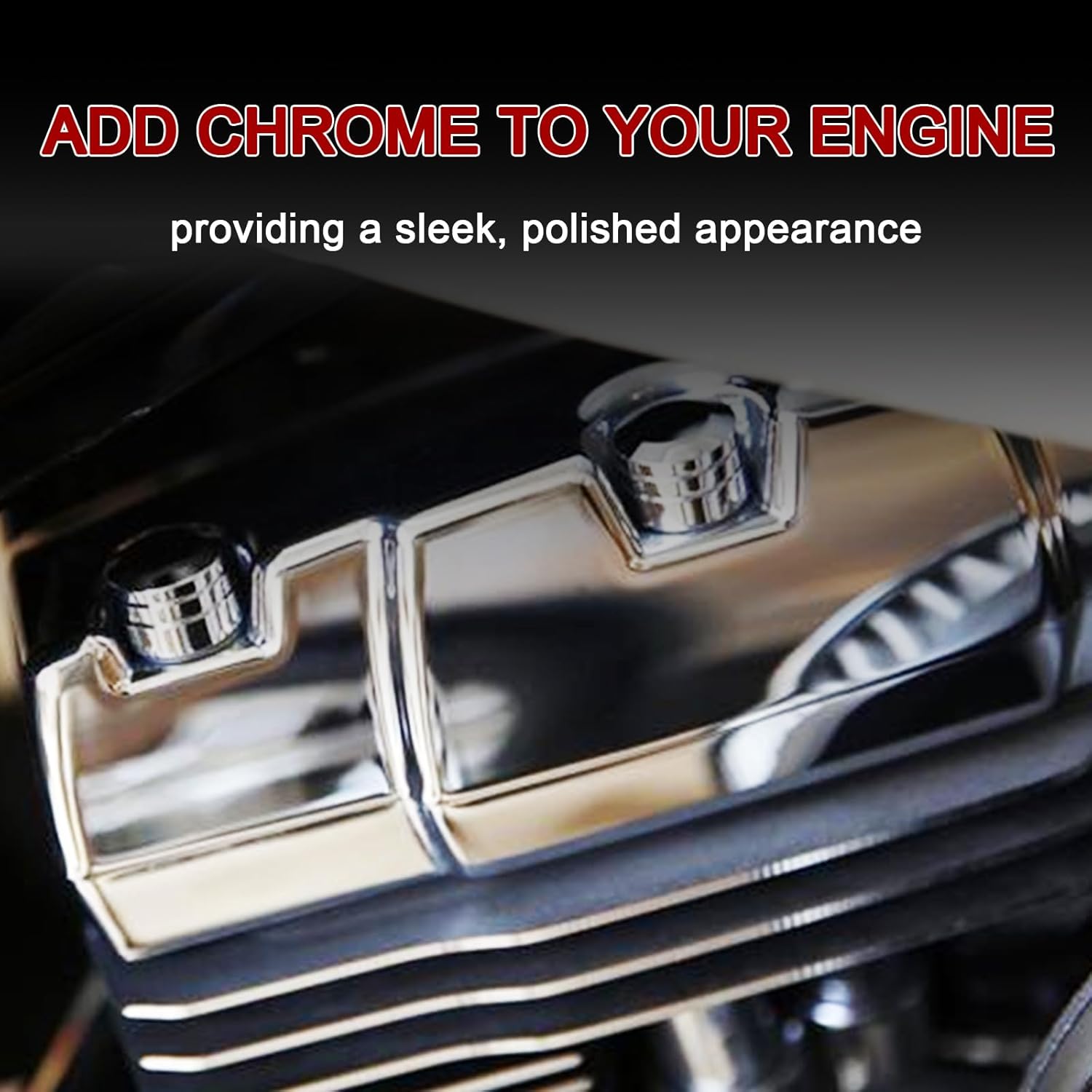 75 PCS Standard Aluminum Bolt Cover Kit, Screw Caps Cover Engine/Transmission/Primary Bolt heads for Harley ALL FL MODELS 2007-UP,for Street Glide/Road King/Road Glide/Electra Glide,Chrome