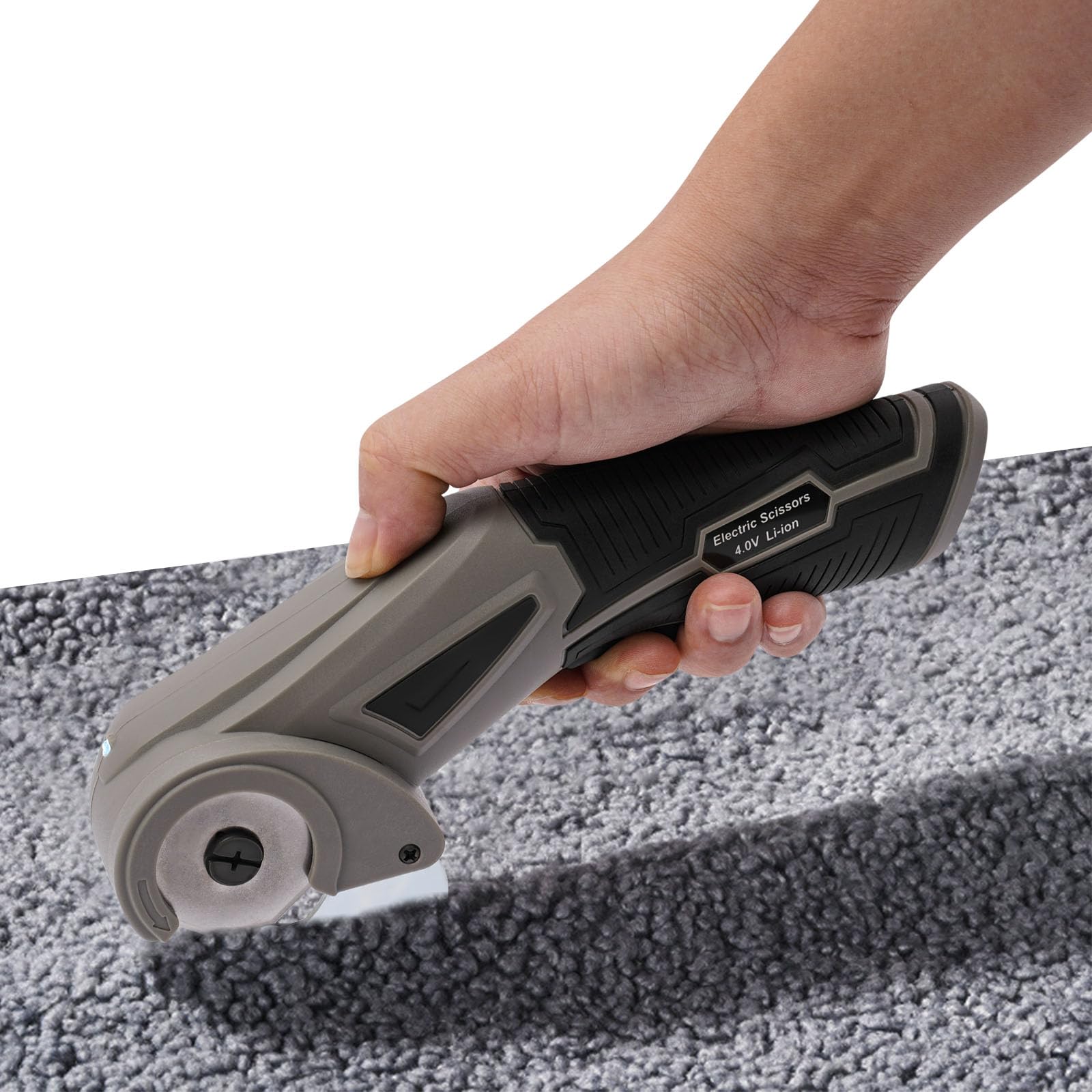 Cesoie Elettriche Taglierina Cartone Senza Fili Forbici Tessuto Taglierina Tessuto Portatile Ricaricabile Pelle Carta Tappetino Panno Rotondo Coltello Taglierina Cesoie Lama Diametro