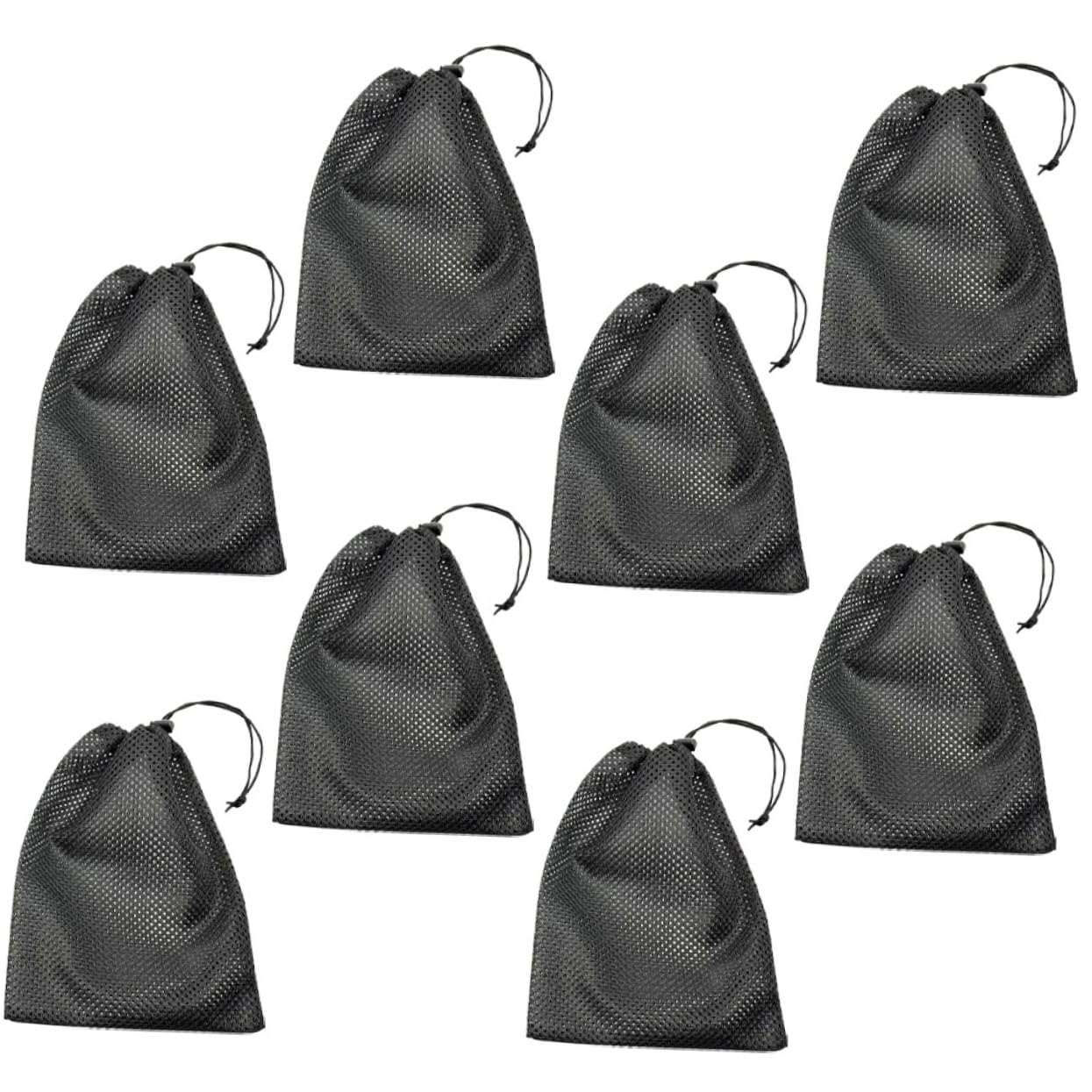 HEMOTON Bolsa De Malla para Almacenamiento con Cordón Bolsas Grandes para Ropa Sucia Bolsas De Malla para Viaje Bolsa De Malla para Ropa Delicada Bolsa De Red Bolsa De Malla Duradera